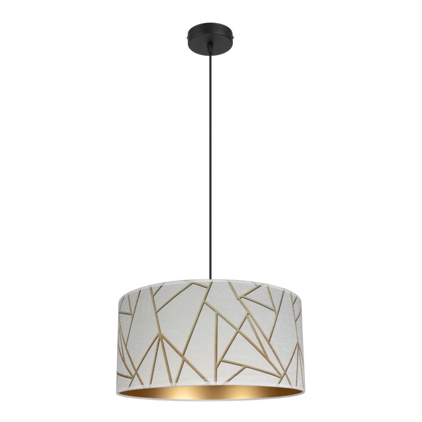 Żyrandol na lince RELLA 1xE27/60W/230V biały/złoty