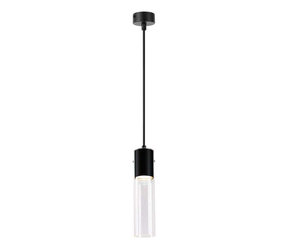 Żyrandol na lince RICKY 1xGU10/10W/230V czarny