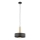 Żyrandol na lince RIF LUX 1xGX53/12W/230V śr. 25 cm czarny/złoty