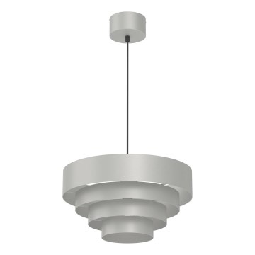 Żyrandol na lince RINGS 1xE27/15W/230V chrom błyszczący
