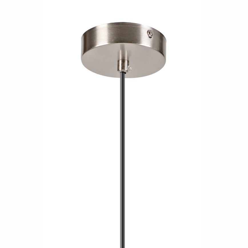 Żyrandol na lince ROLLO 1xE14/5W/230V matowy chrom/dymny