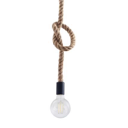 Żyrandol na lince ROPE 1xE27/12W/230V