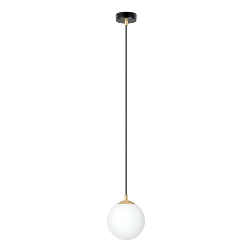 Żyrandol na lince ROYAL 1xE14/10W/230V śr. 14 cm czarny