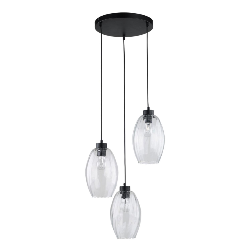 Żyrandol na lince SEBO 3xE27/15W/230V