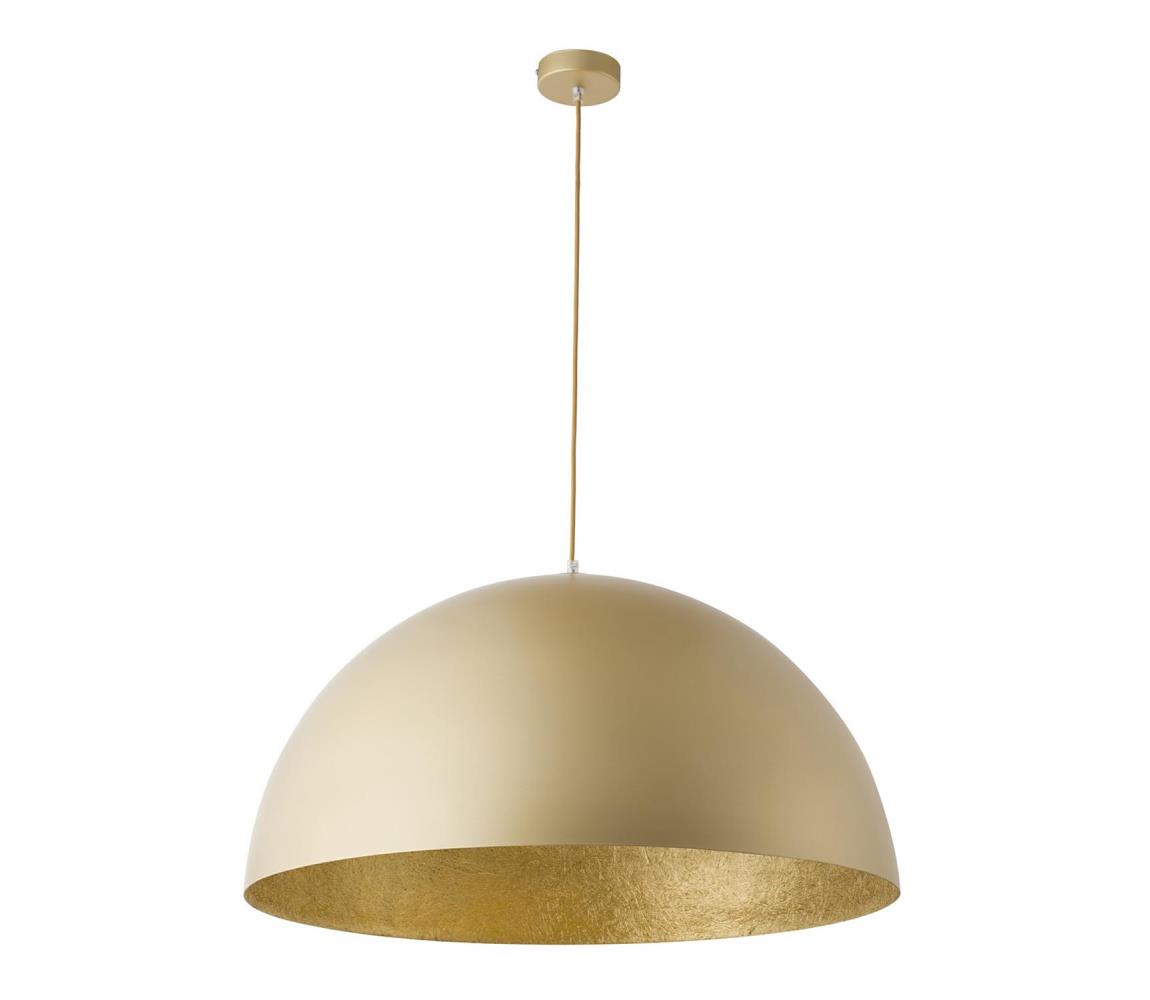 Żyrandol na lince SFERA 1xE27/60W/230V śr. 50 cm złoty