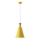 Żyrandol na lince SIMPLO 1xE27/15W/230V żółty śr. 20 cm