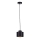 Żyrandol na lince SIMPLY BLACK 1xE27/60W/230V