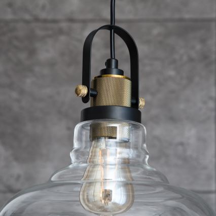 Żyrandol na lince SINGLE 1xE27/60W/230V