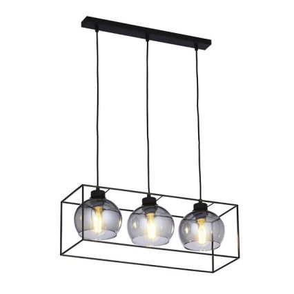 Żyrandol na lince SION 3xE27/15W/230V