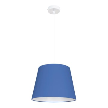 Żyrandol na lince SIRTO 1xE27/60W/230V ciemny niebieski