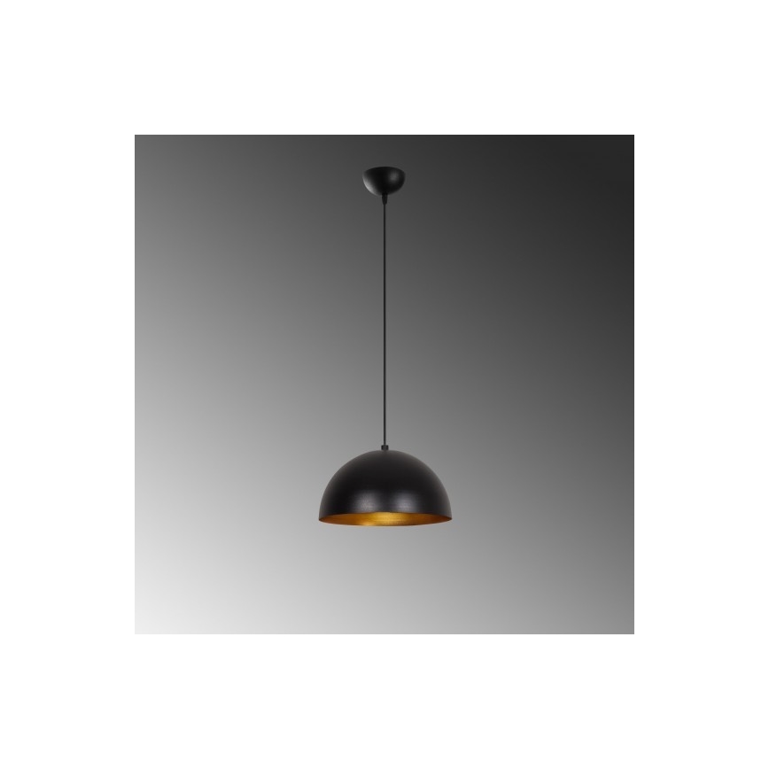 Żyrandol na lince SIVANI 1xE27/40W/230V czarny