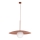 Żyrandol na lince SLATE 1xE27/15W/230V śr. 65 cm ceglasty