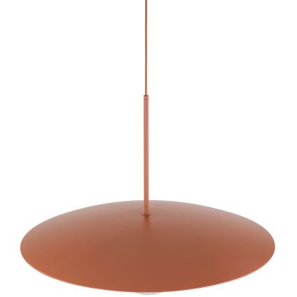 Żyrandol na lince SLATE 1xE27/15W/230V śr. 65 cm ceglasty