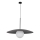 Żyrandol na lince SLATE 1xE27/15W/230V śr. 65 cm czarny