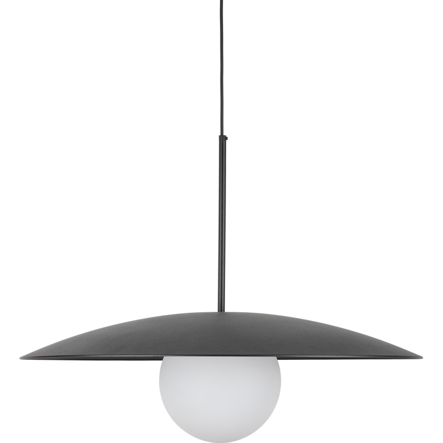 Żyrandol na lince SLATE 1xE27/15W/230V śr. 65 cm czarny