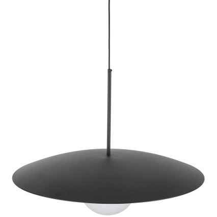 Żyrandol na lince SLATE 1xE27/15W/230V śr. 65 cm czarny
