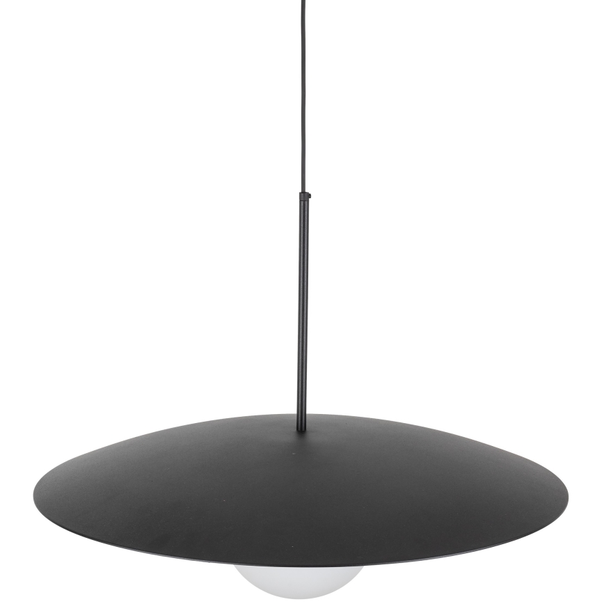 Żyrandol na lince SLATE 1xE27/15W/230V śr. 65 cm czarny