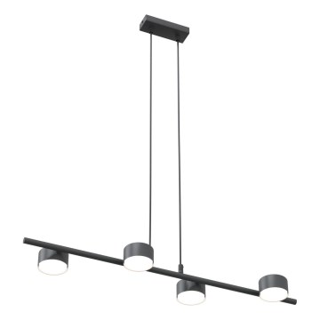 Żyrandol na lince SORA 4xGX53/12W/230V czarny
