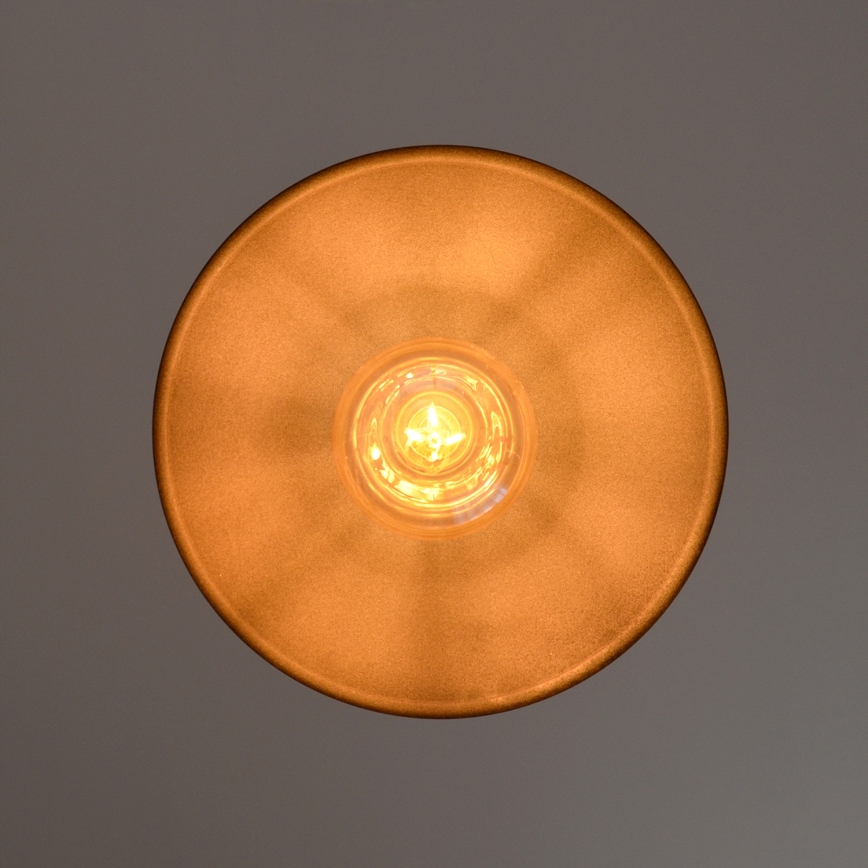Żyrandol na lince SORAPIS 1xE27/15W/230V czarne