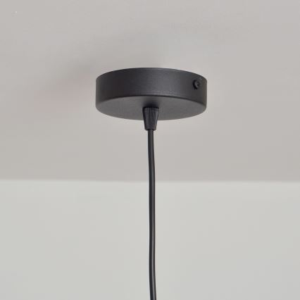 Żyrandol na lince SORAPIS 1xE27/15W/230V czarne