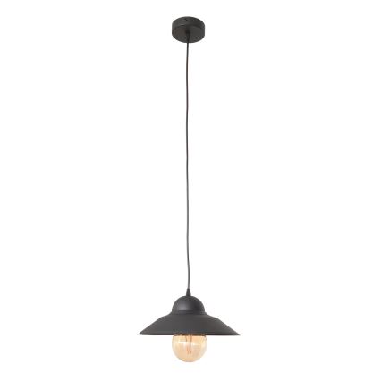 Żyrandol na lince SORAPIS 1xE27/15W/230V czarne