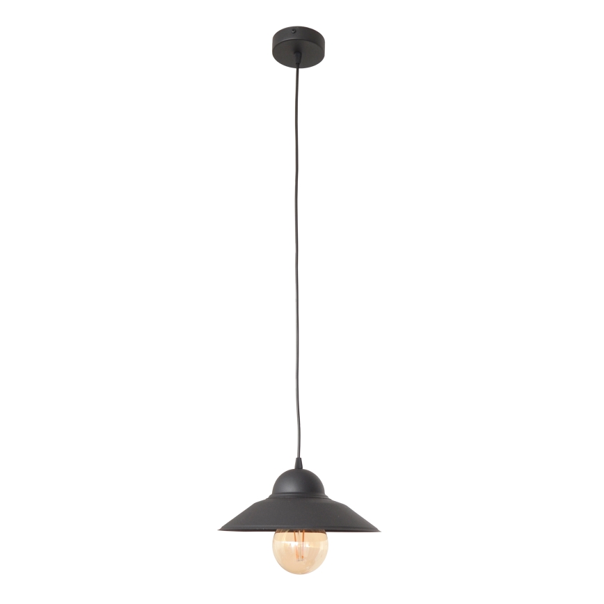 Żyrandol na lince SORAPIS 1xE27/15W/230V czarne