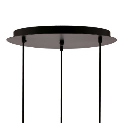 Żyrandol na lince SPIEGA 3xE27/60W/230V złoty/czarny