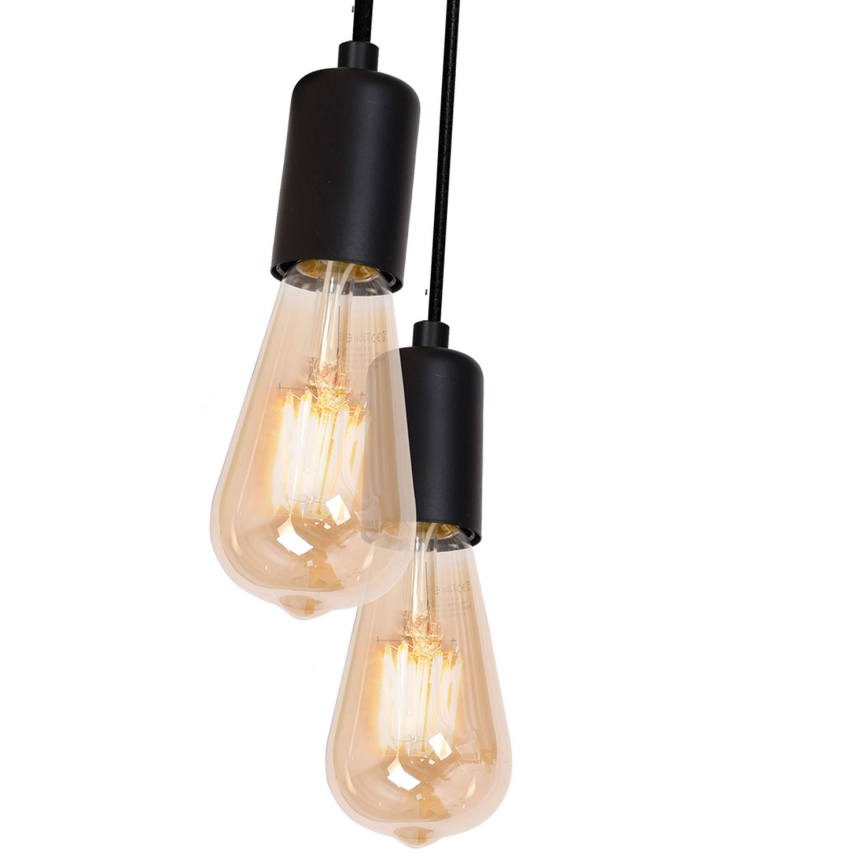 Żyrandol na lince SPINDEL 5xE27/60W/230V pająk