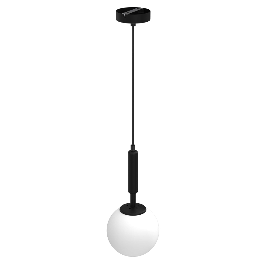 Żyrandol na lince SPIRA 1xE14/15W/230V czarny