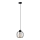 Żyrandol na lince STARLIGHT 1xE27/15W/230V czarny/srebrny