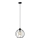 Żyrandol na lince STARLIGHT 1xE27/15W/230V czarny/srebrny
