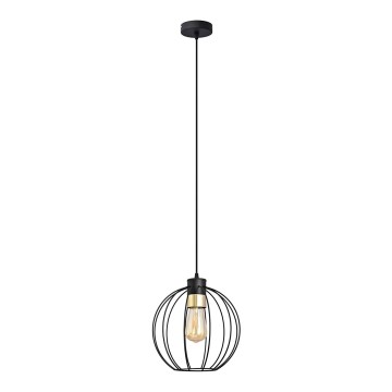 Żyrandol na lince STARLIGHT 1xE27/15W/230V czarny/złoty