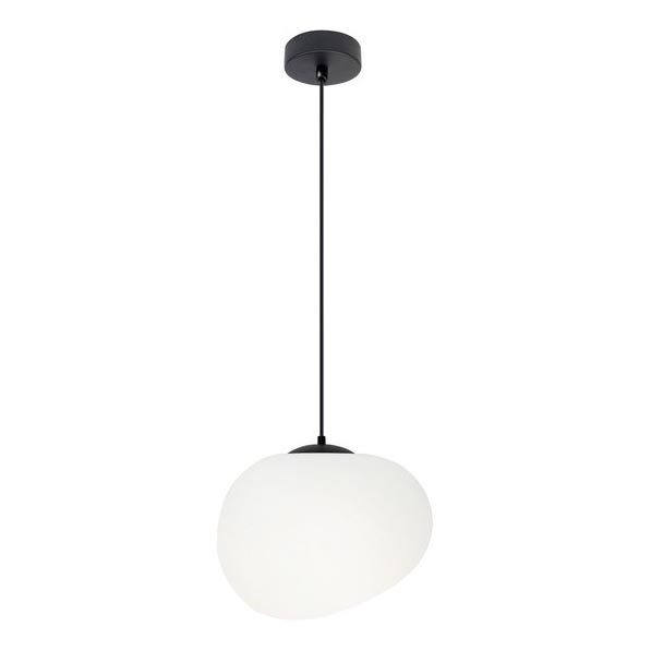 Żyrandol na lince STONES 1xE27/40W/230V śr. 20 cm