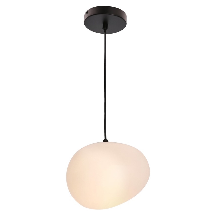 Żyrandol na lince STONES 1xE27/40W/230V śr. 20 cm