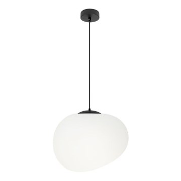 Żyrandol na lince STONES 1xE27/40W/230V śr. 25 cm
