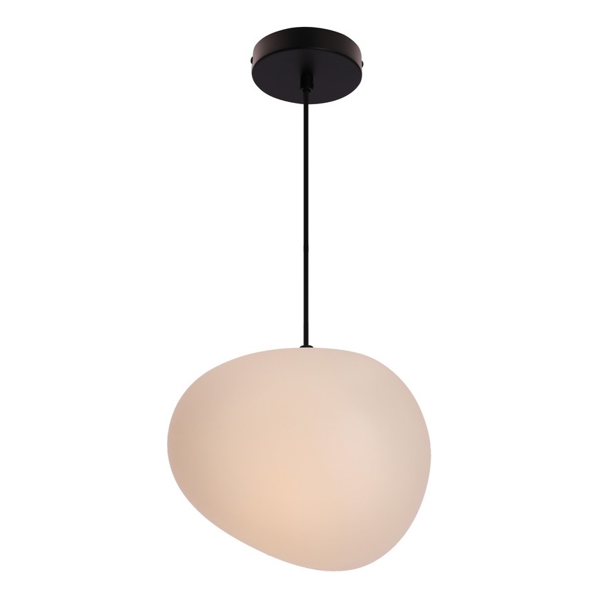 Żyrandol na lince STONES 1xE27/40W/230V śr. 25 cm