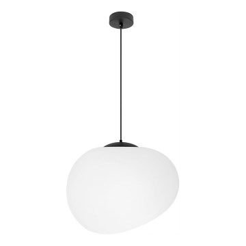 Żyrandol na lince STONES 1xE27/40W/230V śr. 30 cm