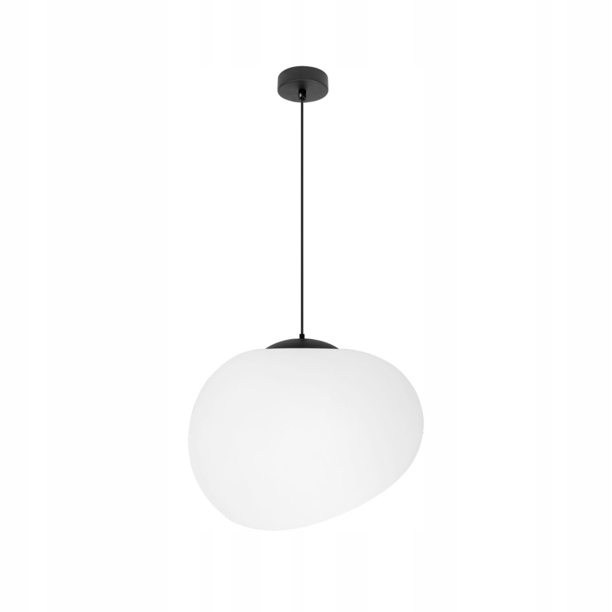Żyrandol na lince STONES 1xE27/40W/230V śr. 30 cm