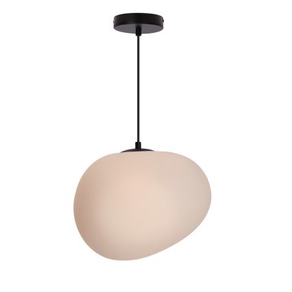 Żyrandol na lince STONES 1xE27/40W/230V śr. 30 cm