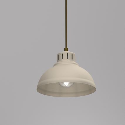 Żyrandol na lince SVEN 1xE27/15W/230V beżowy