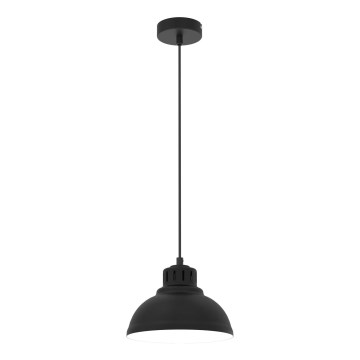 Żyrandol na lince SVEN 1xE27/15W/230V czarny