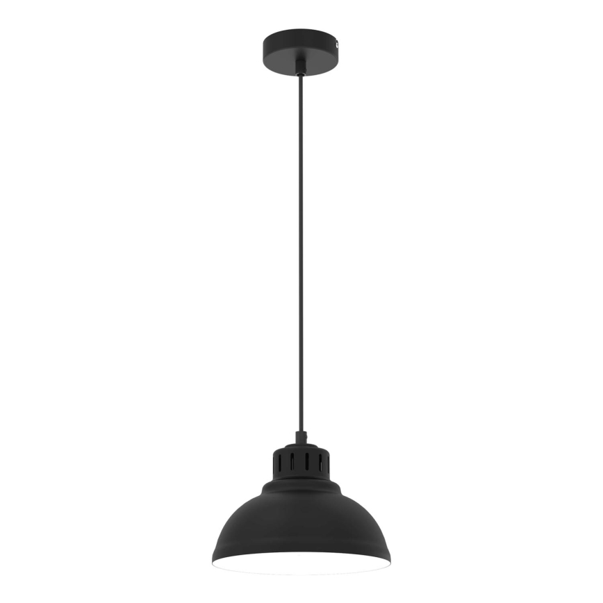 Żyrandol na lince SVEN 1xE27/15W/230V czarny