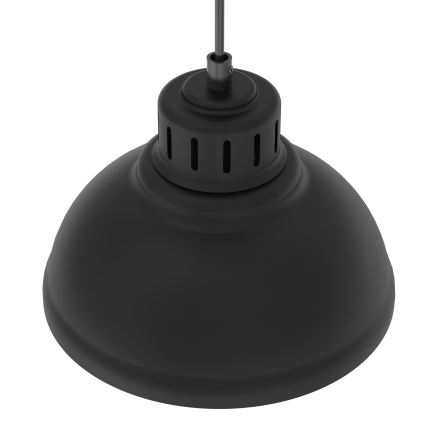 Żyrandol na lince SVEN 1xE27/15W/230V czarny