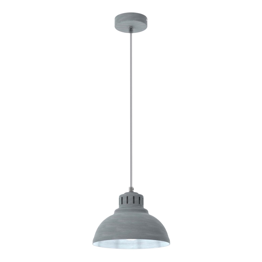 Żyrandol na lince SVEN 1xE27/15W/230V szara