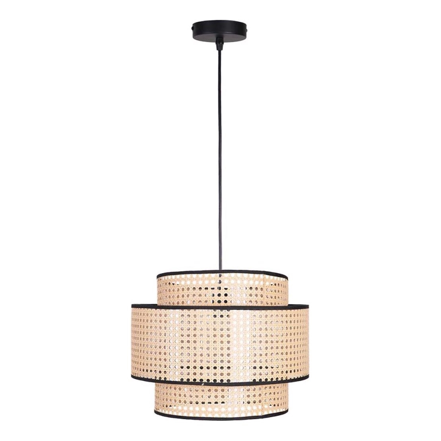 Żyrandol na lince TAKARA 1xE27/20W/230V śr. 40 cm beżowy