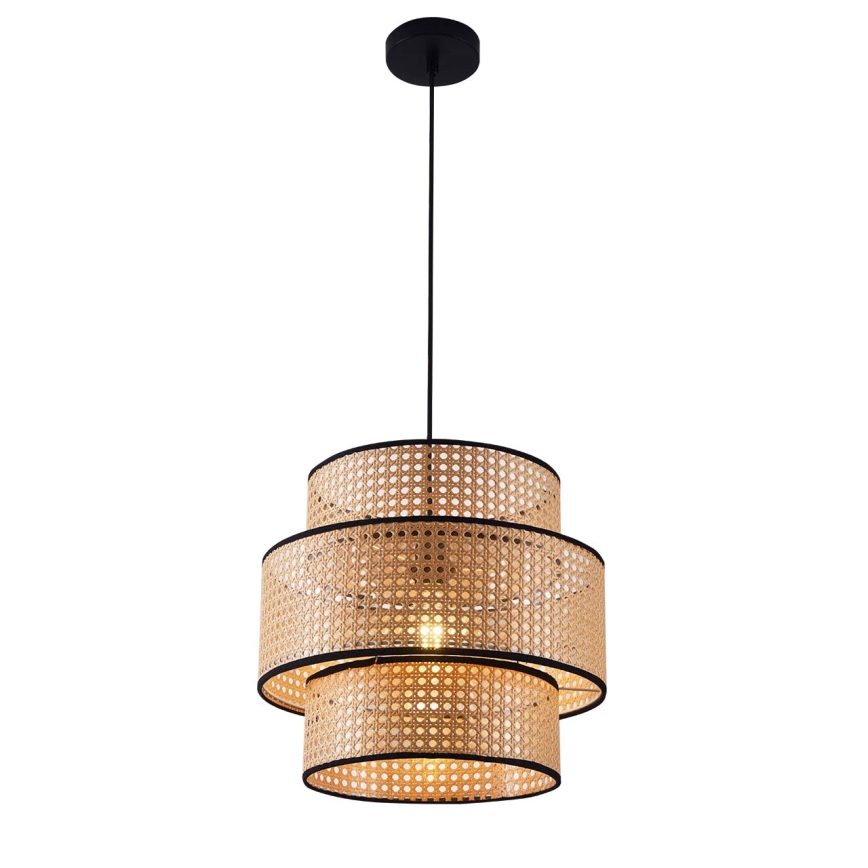Żyrandol na lince TAKARA 1xE27/20W/230V śr. 40 cm beżowy