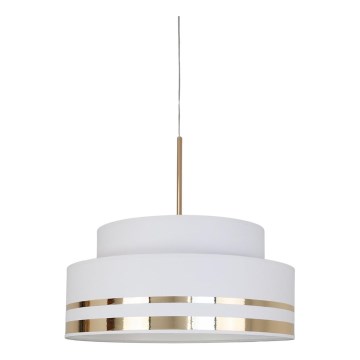 Żyrandol na lince TAMI 1xE27/60W/230V kremowy/złoty