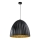 Żyrandol na lince TELMA 1xE27/60W/230V śr. 70 cm czarny/złoty