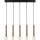 Żyrandol na lince TEMPO 5xE27/40W/230V złoty