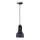 Żyrandol na lince TERRAZZO 1xE27/60W/230V śr. 12 cm czarny